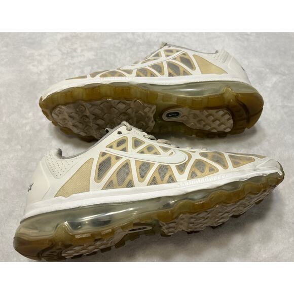 Nike Shoes Women’s Size 7 White Running Air Max Summit Sneakers Rare Vintage - Picture 6 of 7